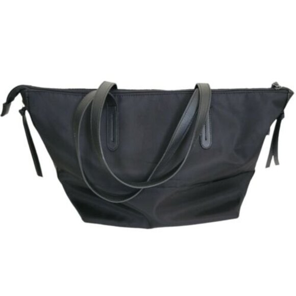 Botkier New York Bond Black Tote  Weekender Nylon Shoulder Bag carry-on Vacation - Picture 10 of 12